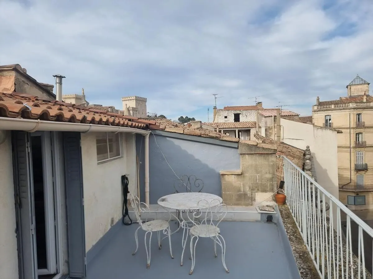 Studio With Terrace, Very Central Avignon